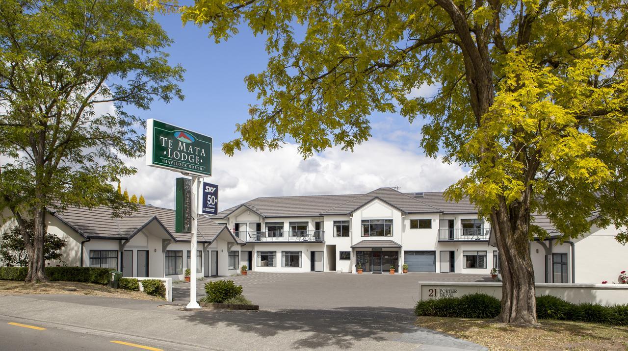 Te Mata Lodge Havelock North Eksteriør billede